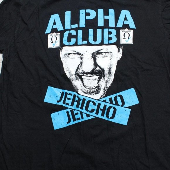 Pro Wrestling Tees 2XL Chris Jericho Alpha Club Men’s XXL Graphic T-shirt - Picture 2 of 5